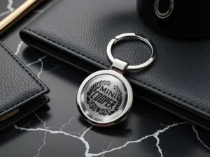 Mini Cooper Schlüsselhalter Ring Stilvoll Metallisch